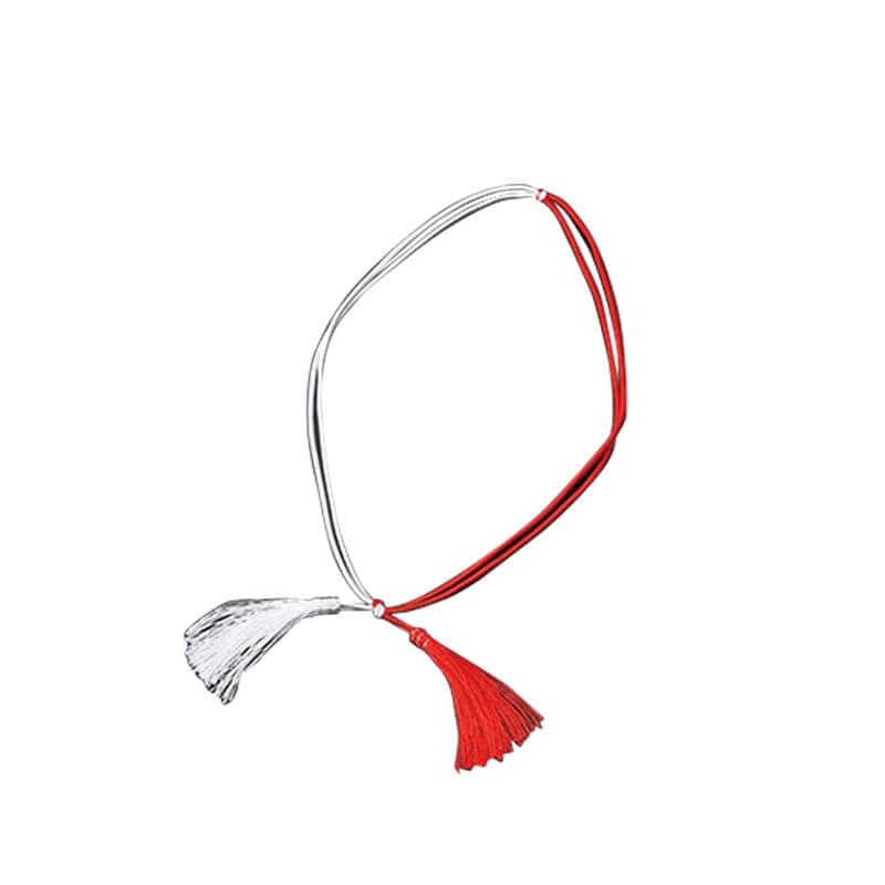 ［ヤマコー 用美］重箱用振分ゴム房ひも紅白［100本入］