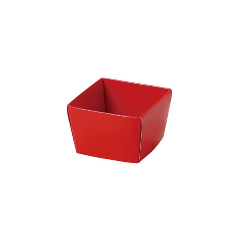 ［ヤマコー 用美］重箱用 赤色紙中子 9割（G9）