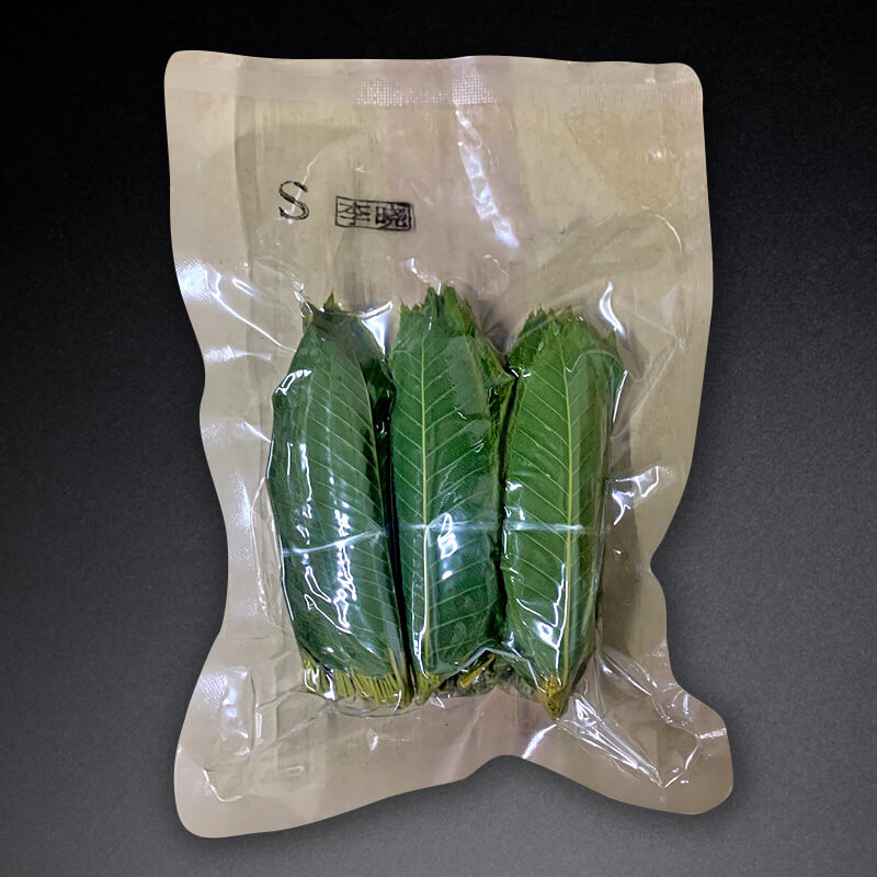 ［小売］栗の葉 緑S（300枚入）〈冷蔵〉