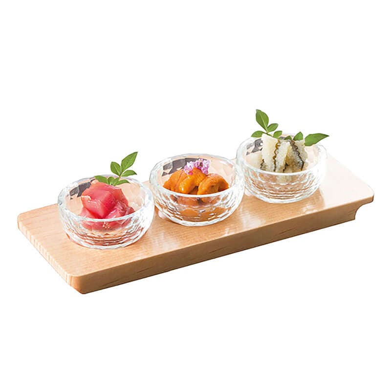 利き酒トレイ（白木）