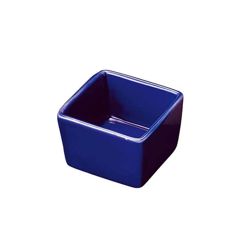 角型ミニ珍味入 ルリ