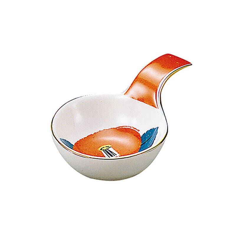 陶器・ミニレンゲ珍味入 椿