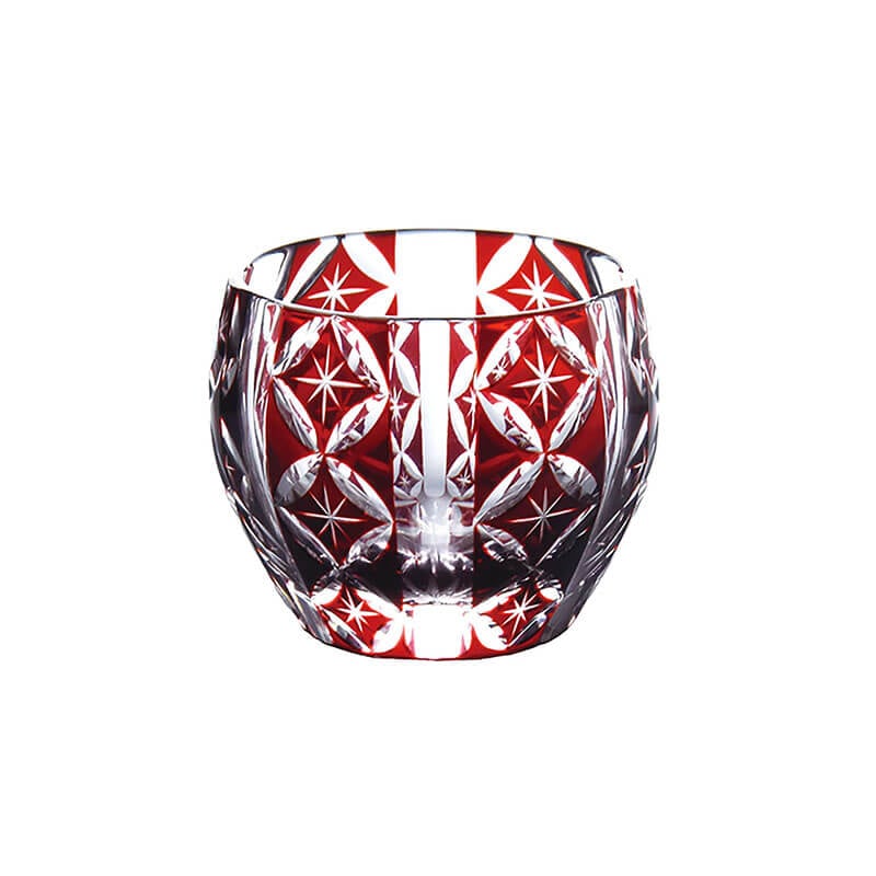 夢切子 千代口 赤