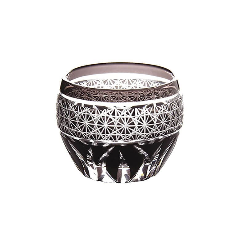 夢切子 千代口 黒 菊