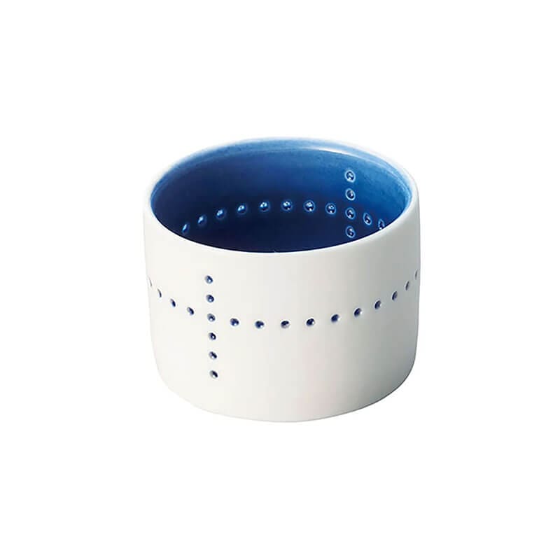 色ほたる珍味入 切立 紺