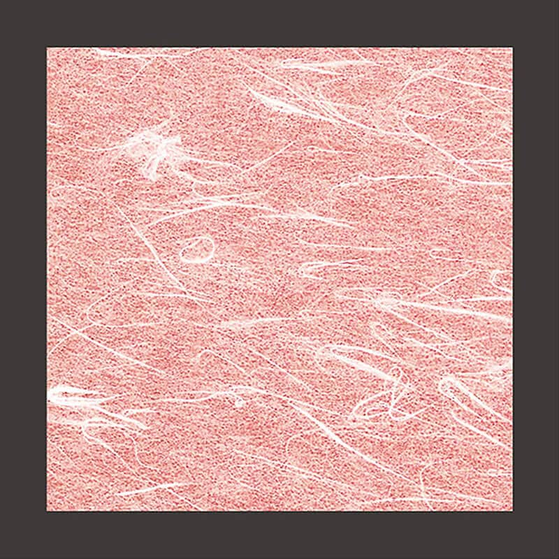 両面ラミ敷紙 紅梅色［100枚入］