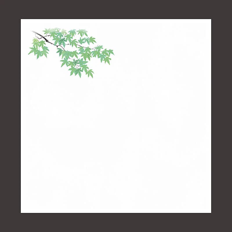 花宴耐油天紙 青もみじ［100枚入］