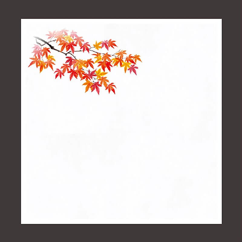 花宴耐油天紙 赤もみじ［100枚入］