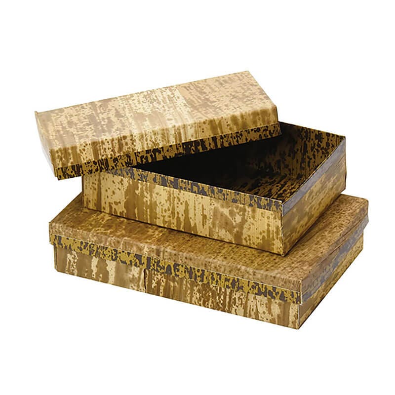 竹皮弁当箱 ＜内側紙貼＞ プレーン