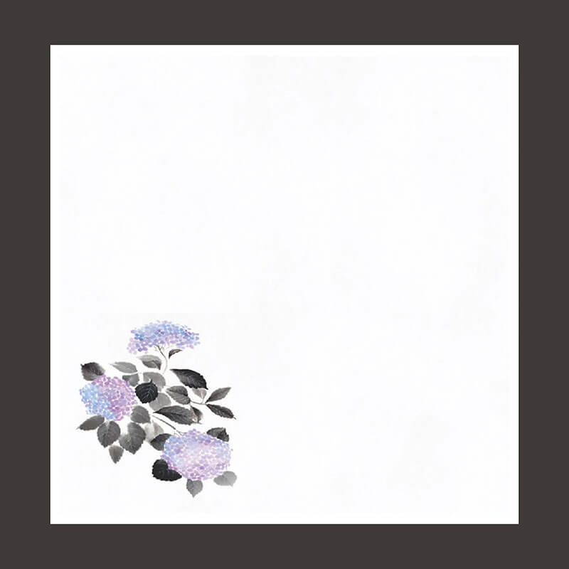 花宴耐油天紙 紫陽花 ［100枚入］
