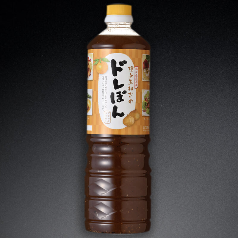 ねねポン 橙と玉ねぎのドレぽん 1L入×12本｜飲食業務用仕入れ注文専門
