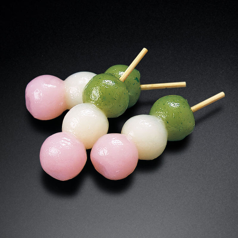 ［小売］GFC 三色プチ団子［約15g/本］（15本入）〈冷凍〉