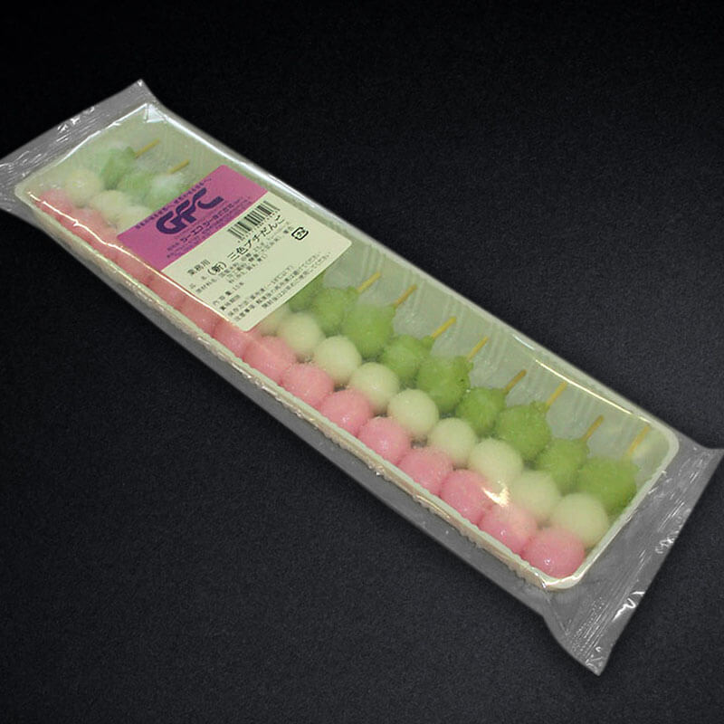 ［小売］GFC 三色プチ団子［約15g/本］（15本入）〈冷凍〉