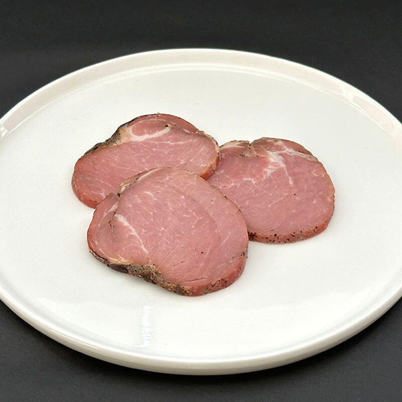 ［箱売］GFC 黒糖ローストポーク スライス 約312枚（500g・約26枚入×12袋）〈冷凍〉