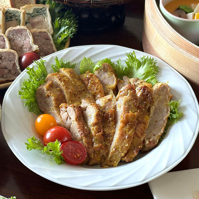 ［箱売］ハニーマスタードチキン 72枚（6枚入×12袋）［約180g/枚］〈冷凍〉