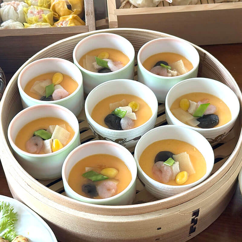 茶碗蒸しの具 -五目- 20個入×14セット×2｜飲食業務用仕入れ注文専門