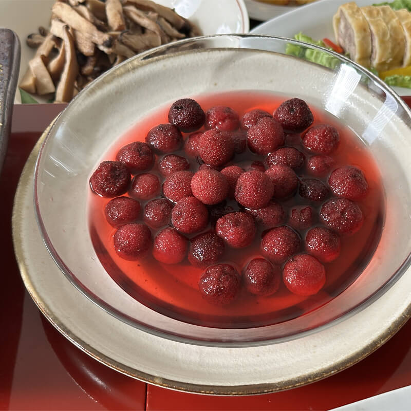 山桃シロップ漬 450g・約30粒入×15本｜飲食業務用仕入れ注文専門