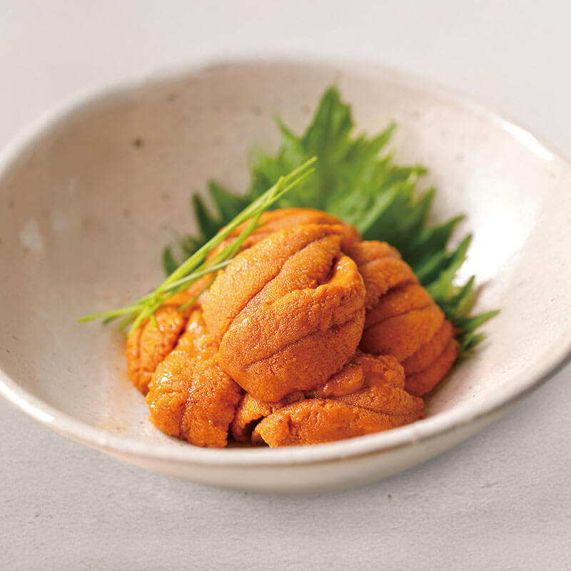 ［箱売］長崎産 日本三大珍味（海味賜うまし）うに・からすみ・このわた 24本（50g入×12本×2）〈冷凍〉