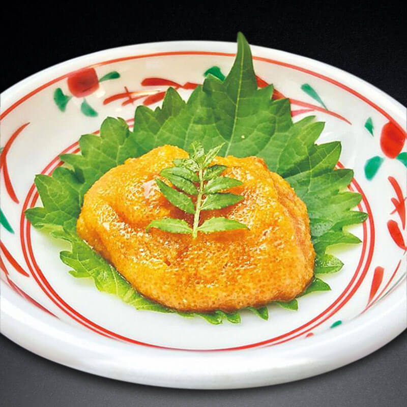 ［箱売］長崎産 日本三大珍味（海味賜うまし）うに・からすみ・このわた 24本（50g入×12本×2）〈冷凍〉