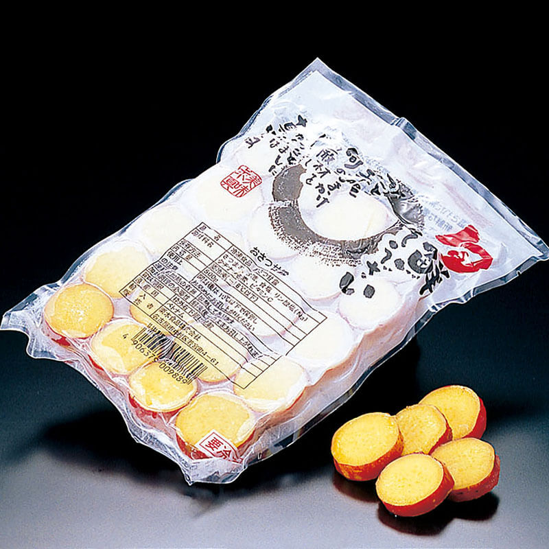 ［箱売］さつまいも甘露煮スライス M 約900個（500g・約45個入×20袋）〈冷凍〉