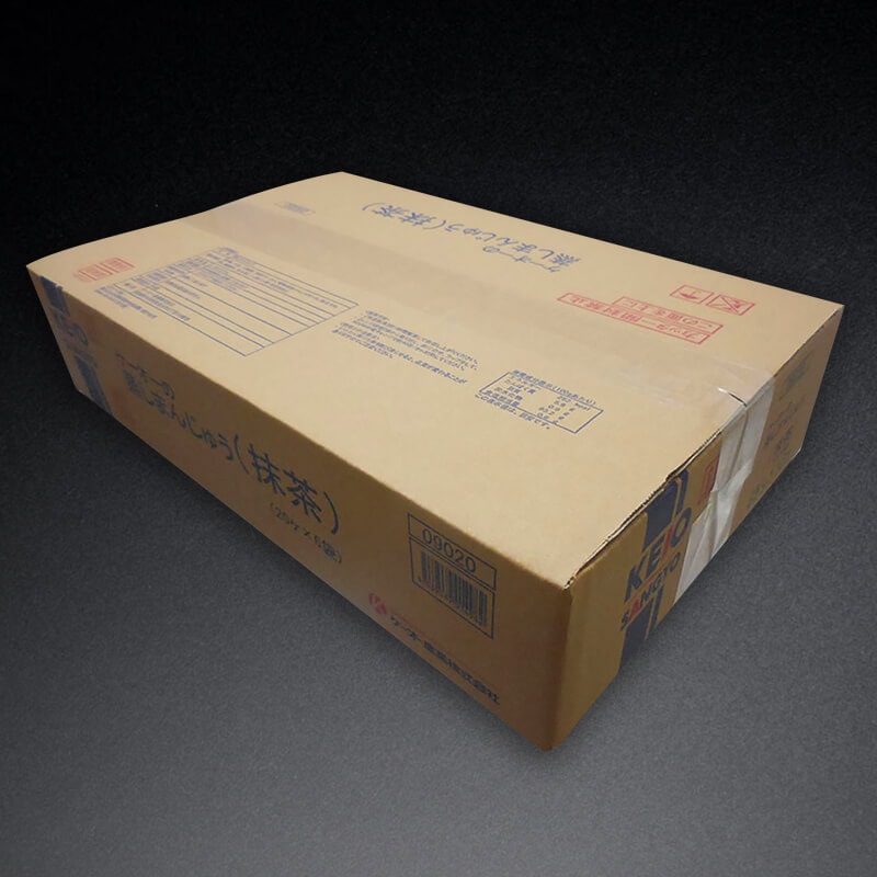 まんじゅう -抹茶入り- 20個入×20セット｜飲食業務用仕入れ注文専門