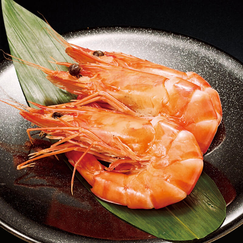 ［箱売］焼き海老 BT60 500尾（25尾入×10セット×2）［約16g/尾］〈冷凍〉