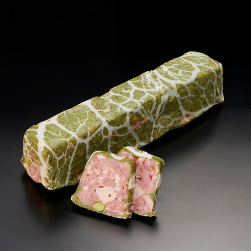 豚肉と鶏肉のプチテリーヌ 約600g入×20本｜飲食業務用仕入れ注文専門