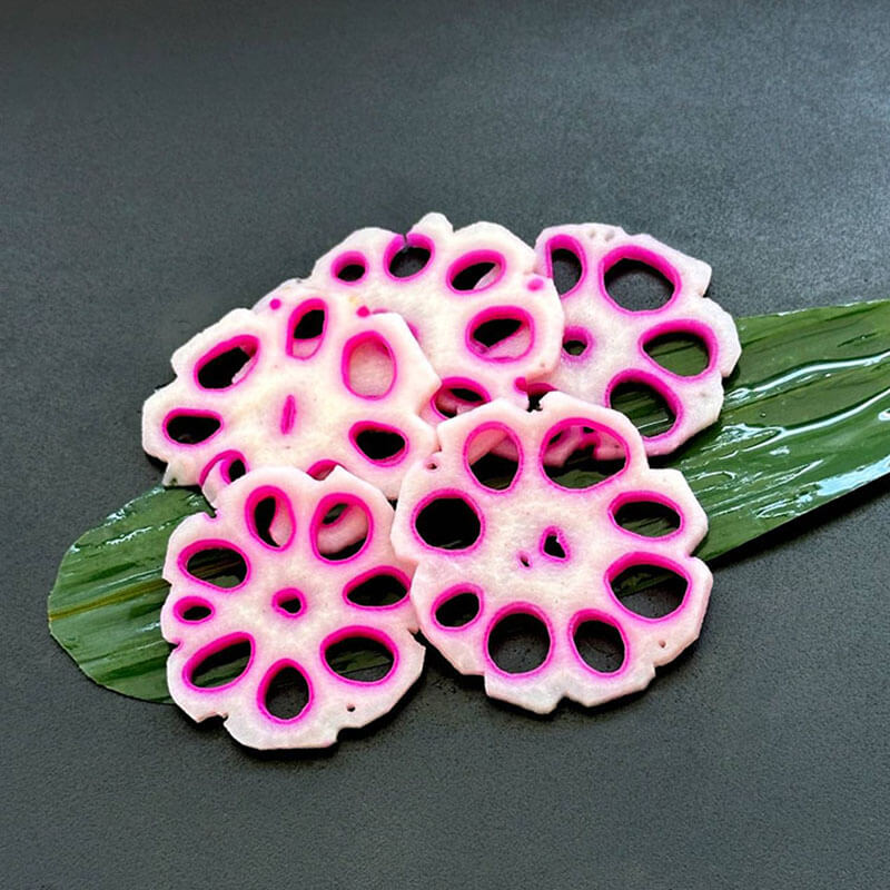 花ちらし蓮根 800g・約200枚入×10袋｜飲食業務用仕入れ注文専門