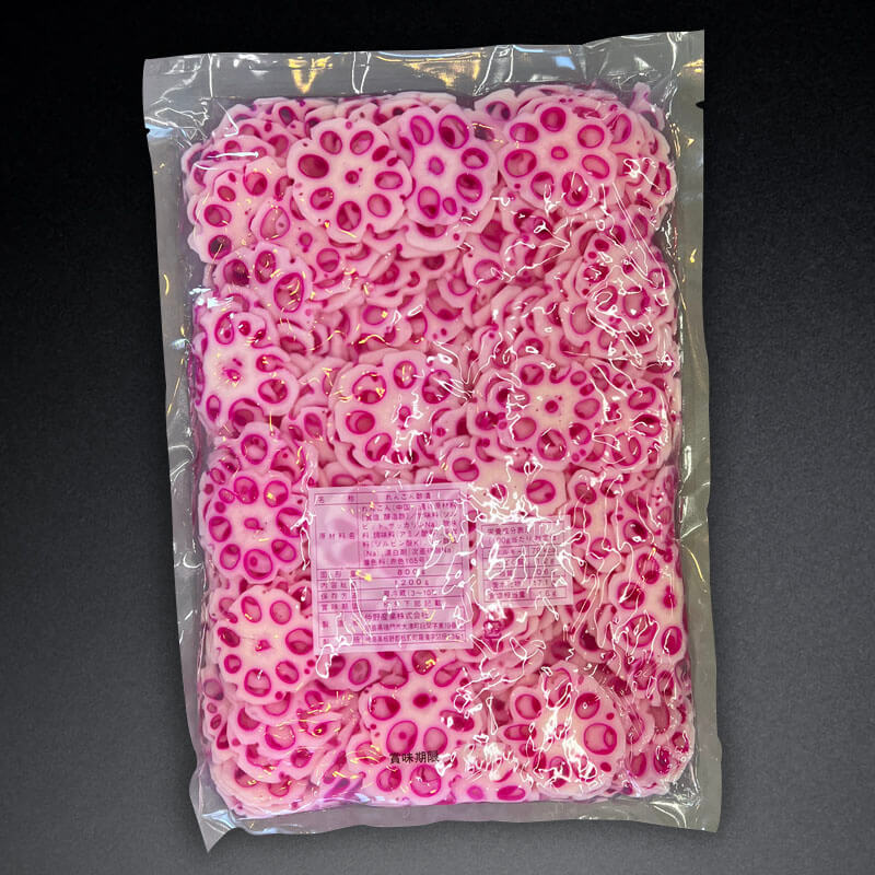 花ちらし蓮根 800g・約200枚入×10袋｜飲食業務用仕入れ注文専門
