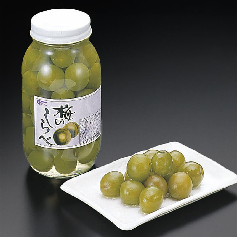 梅のしらべ 固形約550g/シロップ込み1kg・約34-42個入×12本｜飲食業務