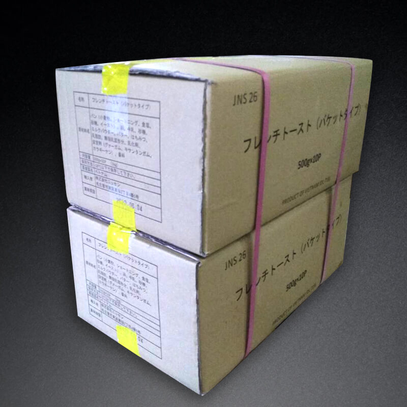 ［箱売］フレンチトースト バケットタイプ 20袋（500g入×10袋×2）〈冷凍〉
