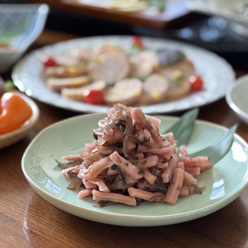 割干大根と茎わかめのしば漬 固形約800g/1kg入×16袋｜飲食業務用仕入れ