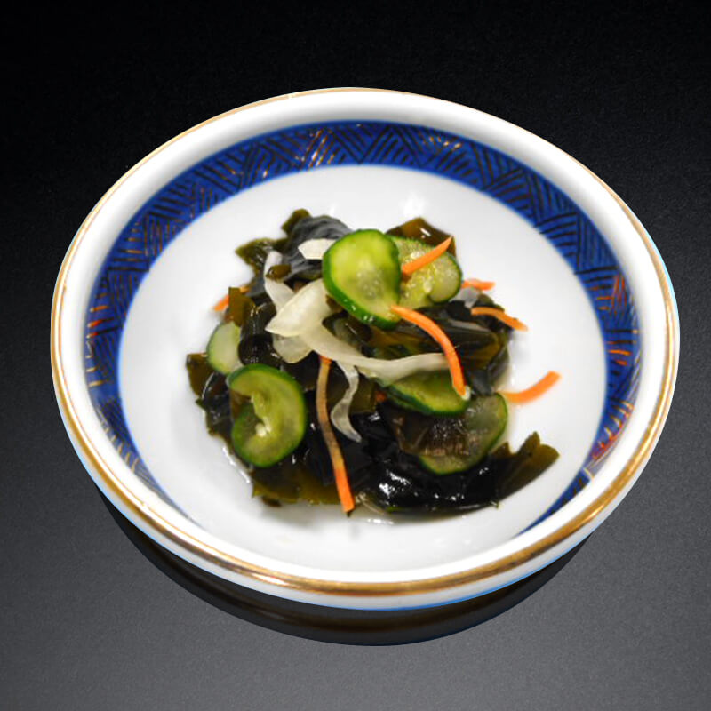 ［箱売］三陸産わかめと胡瓜酢 40セット（300g入×10セット×4）〈冷凍〉