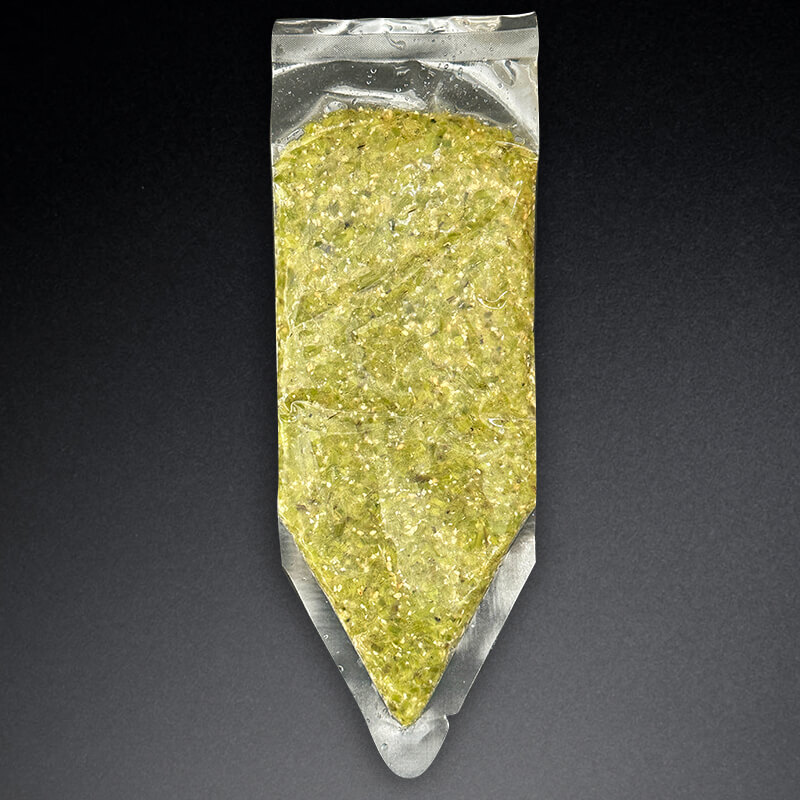 ［箱売］安曇野産 塩だれわさび 100袋（150g入×50袋×2）〈冷凍〉