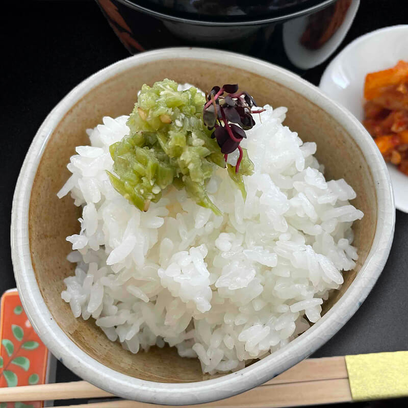 ［箱売］安曇野産 塩だれわさび 100袋（150g入×50袋×2）〈冷凍〉