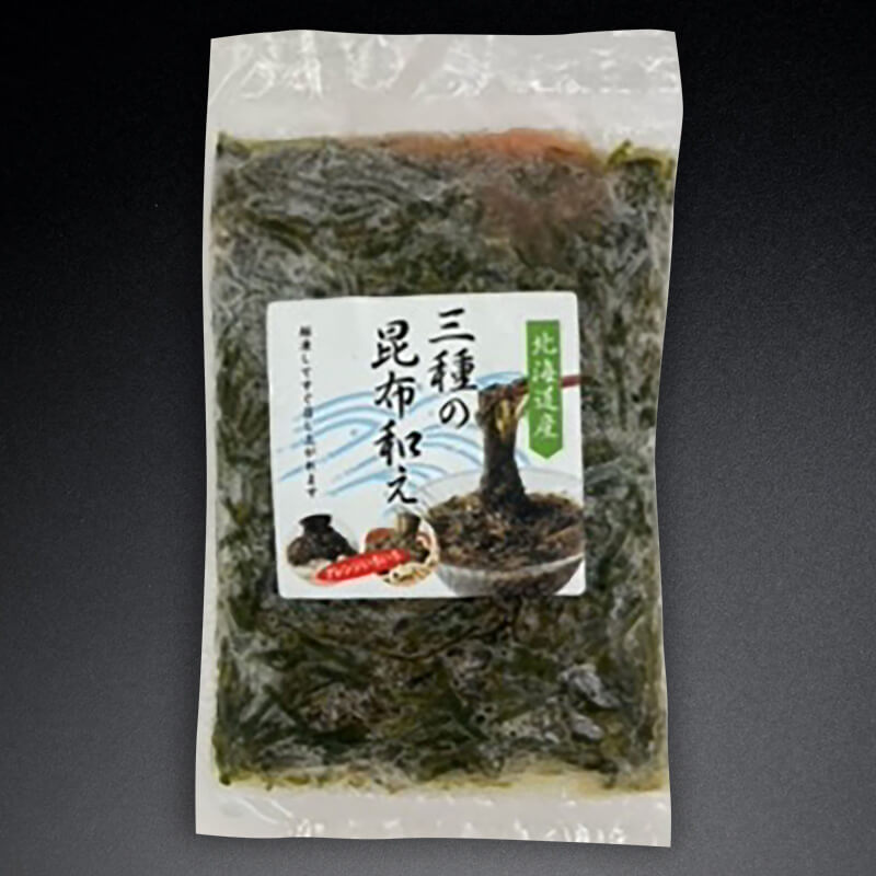 ［箱売］北海道産 三種の昆布和え 8.4kg（280g入×30袋）〈冷凍〉