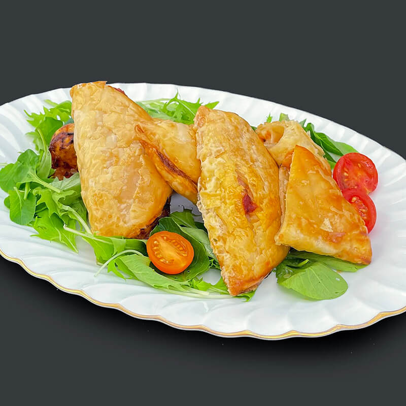 ［箱売］海老とトマトのパイ包み 144個［約78g/個］（6個入×12セット×2）〈冷凍〉