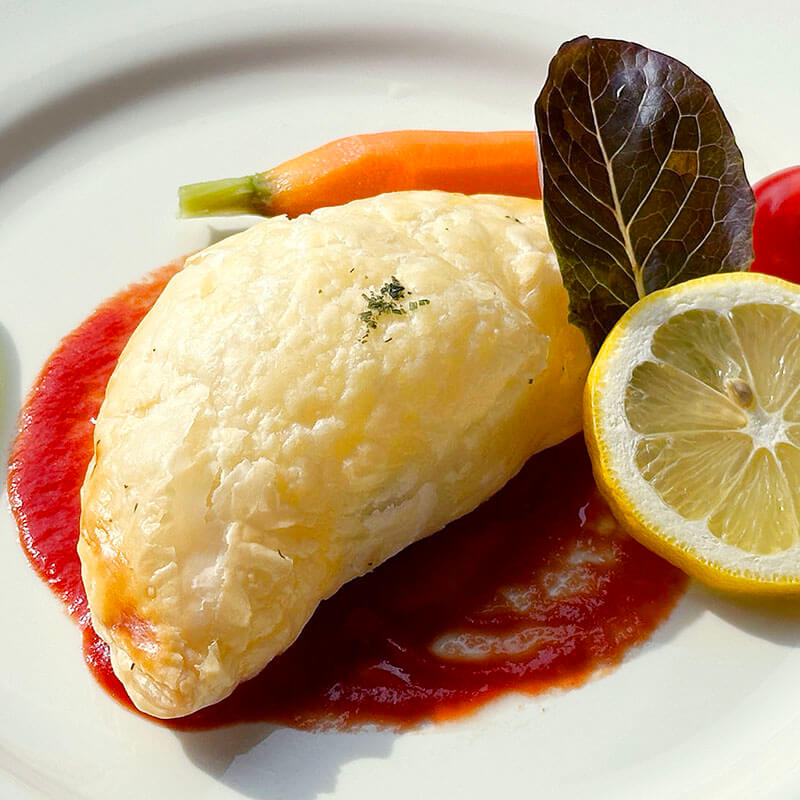 ［箱売］道産コーンとしめじのパイ包み 192個［約75g/個］（8個入×12セット×2）〈冷凍〉