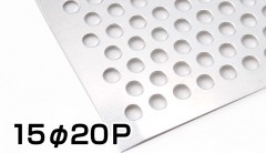 ���ƥ�쥹�ѥ���󥰥᥿�� SUS304 �Ҹ�#400 ����С� �ĸ�1.0t 1000��2000(1��2) 15��20P �Х� ������