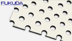 カラーエース パンチング 6Φ9P オフホワイト 21,500円/枚 1000×2000 C215FF 福田金属 3mm パンチングメタル アルミ複合板 1×2 アルポリック板 アイボリー コンポジッ
