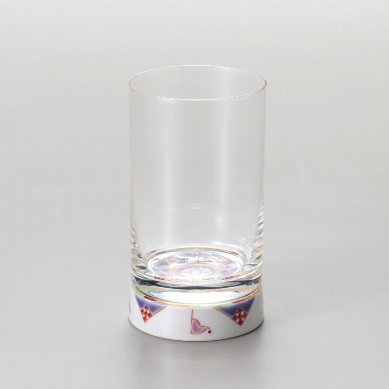 タンブラーグラス　フラワーハウス