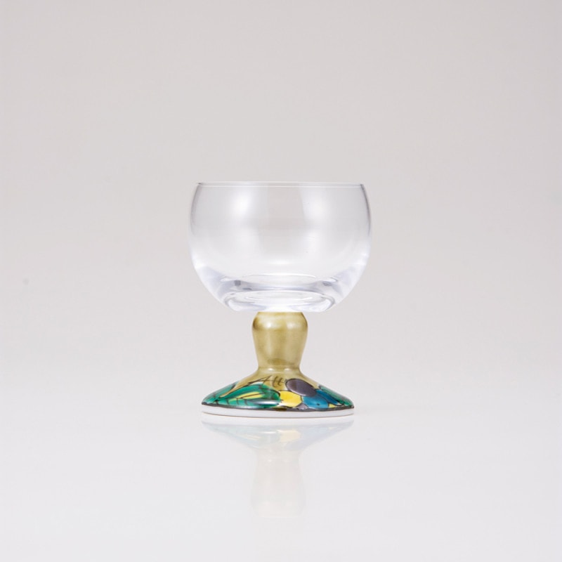 【限定商品】馬上グラス（無地）ぶどうアメ釉
