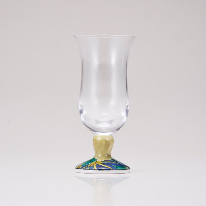【限定商品】冷酒グラス（無地）鉄仙アメ釉