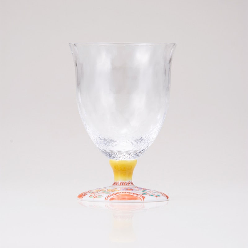 フリーグラス小（格子）フラワー