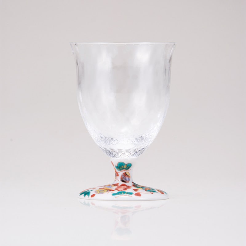 フリーグラス小（格子）宝尽し