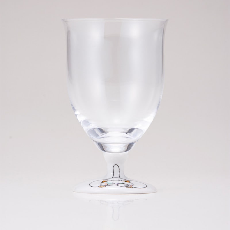 フリーグラス中（無地）ネコの休日