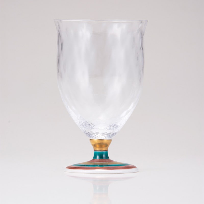 フリーグラス中（格子）こまレッド