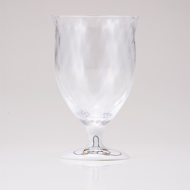 フリーグラス中（格子）ネコの休日