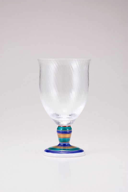 フリーグラス大（斜）こまブルー