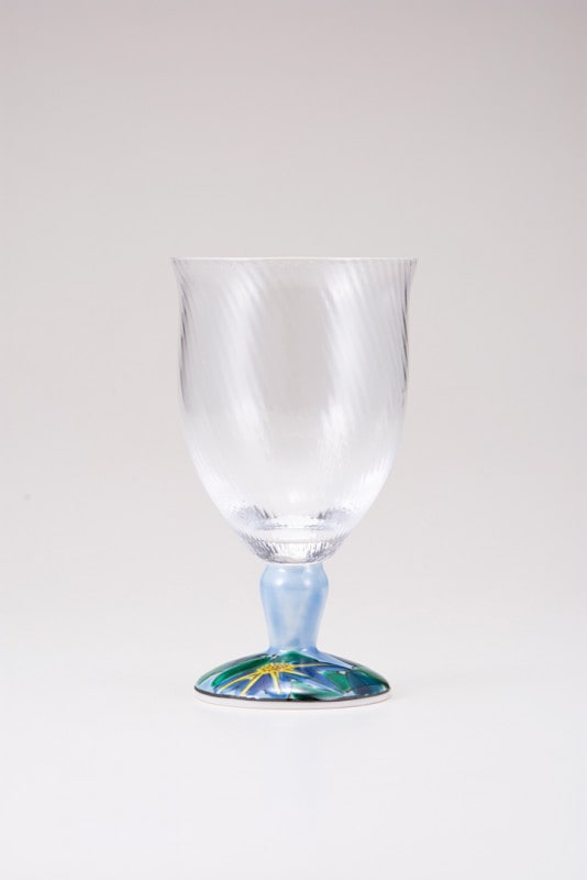 フリーグラス大（斜）鉄仙ブルー